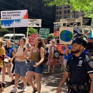 A photo of the Summer of Heat Gulf South Solidarity march