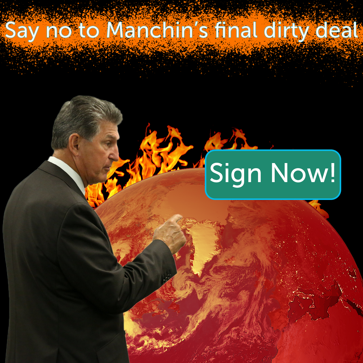 Stop Manchin's final dirty deal