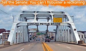 Tell the Senate, you can't filibuster a reckoning